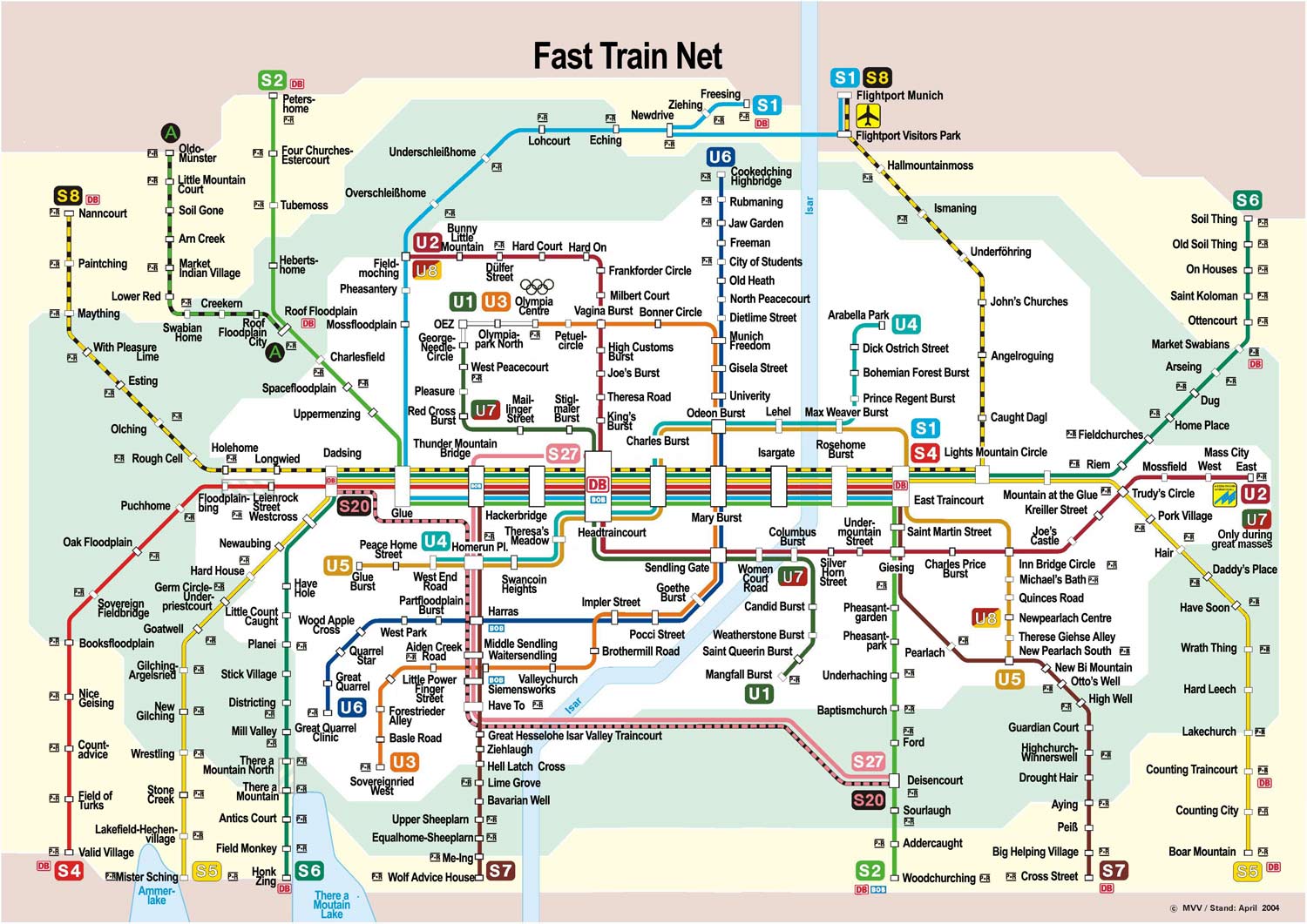 Fahrplan S Karte